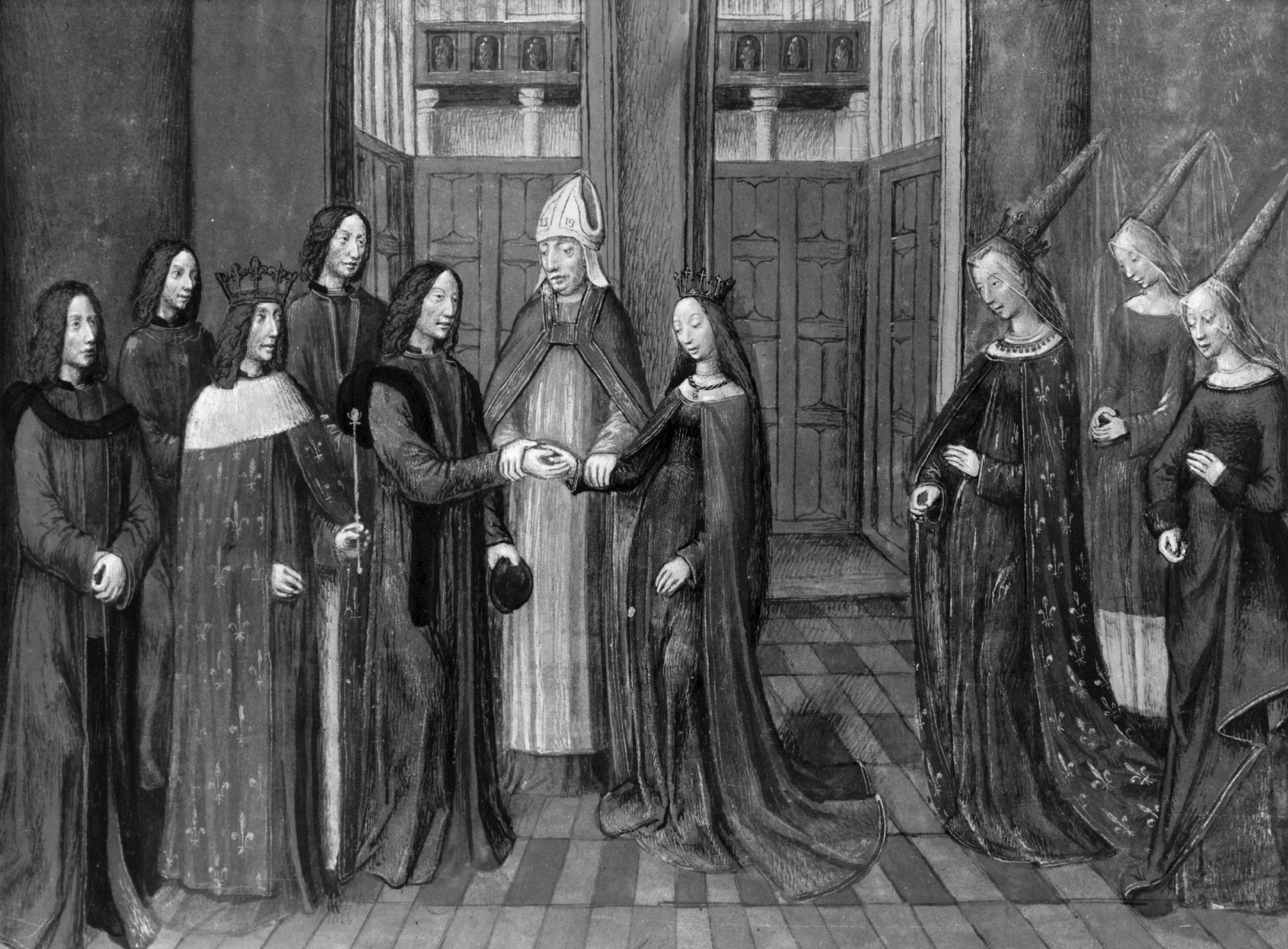 medieval wedding traditions
